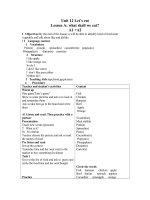 unit 12 let''''s eat