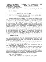 CV Số: 296/KH-LN KHLN VỀ VIỆC TỔ CHỨC HỘI THI TIN HỌC TRẺ TP.ĐN 2009