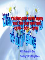 Trường hợp bằng nhau c-g-c