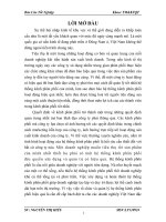 Một số giải pháp  nhằm hoàn thiện mạng lưới kênh phân phối ở Công ty GOSHI Thăng Long