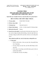 Đề cương chương trình học - Nhập môn tin học - Sư phạm Giáo dục công dân