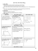 Giáo án Toán 8 toàn bộ HKII hình học