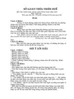 Đề HSG Tỉnh Thừa Thiên Huế