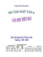 Luyện thi Ngữ văn 9 vào 10