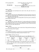 De va dap an GVG cap THCS