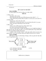 DE OLYMPIC 2004- SINH 11+ ĐÁP ÁN