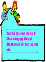 KỂ NGẮN THEO TRANH, LUYỆN TẬP THỜI KHÓA BIỂU