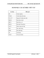 Một số giải pháp nâng cao chất lượng tín dụng trung- dài hạn tại NHNo&PTNT Chi Nhánh Thủ Đô