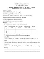 NỘI DUNG HỘI THẢO NÂNG CAO NĂNG LỰC CHO GV PHỤ ĐẠO HS YẾU KÉM , HS NGỒI NHẦM LỚP