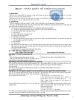 Giáo án Hoá NC chuẩn