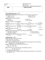 đề thi học kỳ I(lớp 8-tham khảo)