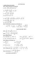 Đề cương ôn thi vào 10 lớp chuyên(C. N)