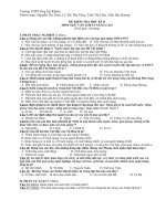 Đề kiểm tra Ngu Van 12 NC