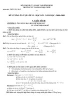 Đề cương ôn tập toan12(May)