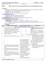 Giáo án hình 11 HKII năm 08-09(4 cột)