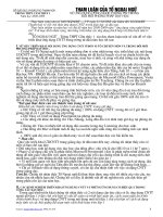 Tham luận: Ứng dụng CNTT trong giảng dạy