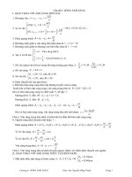 Chuyên đề: Sóng Ánh Sáng