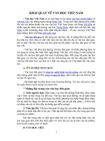 Khái quát văn học Việt Nam