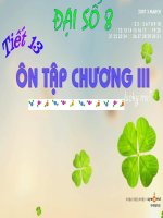 Đại 8- Ôn tập CIII