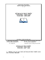 ke hoach phat trien GD