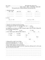 Đề thi học kì 1, 08-09, toán 3