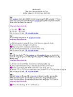 Đề thi ĐH trực tuyến 365