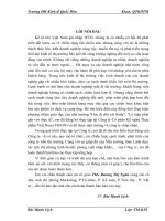 ĐỀ XUẤT CHIẾN LƯỢC MARKETING CHO PHÁT TRIỂN KINH DOANH CÔNG TY CP KỸ NGHỆ TP VIỆT NAM 