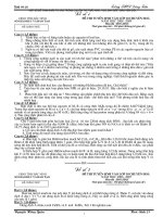 Một số đề kiểm tra kiến thức thi THPTchuyên,HSG,GVG,