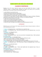 Some Hints On English Grammar