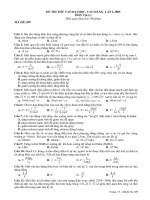 đề thi thử đh kì anh môn lí (lớp chúng mình)