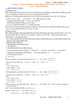 BÀI TẬP PHÉP BIẾN HÌNH (11NC)