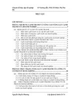 GIẢI PHÁP NHẰM NÂNG CAO NĂNG LỰC CẠNH TRANH CỦA CÔNG TY CỔ PHẦN IN HÀNG KHÔNG