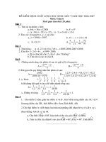 DE KIEM DINH HSG TOAN 6