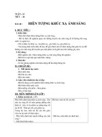 Hiện tượng khúc xạ ánh sánh