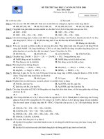 Đề thi thử ĐH Hóa 2008
