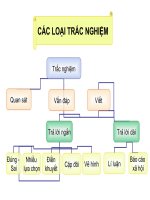 Cách đánh giá trắc nghiệm