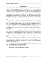 THỰC TẬP CHUYÊN SÂU QUẢN TRỊ SẢN XUẤT  THỰC TRẠNG HOẠT ĐỘNG SẢN XUẤT TẠI BƯU ĐIỆN TỈNH HÀ NAM.