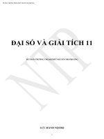 tài liệu phụ đạo toán 11