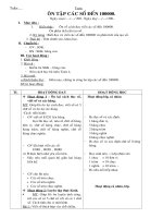 GA các môn L4 Tuần 1