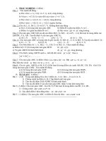 Đề kiểm tra 1 tiết chương 1,2 Đại số 10