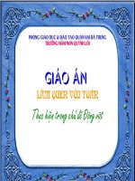 Giáo án ĐT