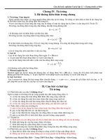 Lý thuyết và Bài tâp TN Vatli 11CB (chương 4 đen chuong 7)