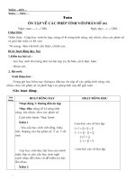 GA các môn L4 Tuần 33