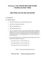 Giao trinh Khoa hoc moi truong - Chuong 7