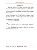 Tình hình các hoạt động cơ bản của NH Đầu tư và Phát triển Việt Nam chi nhánh Quang Trung qua các năm 