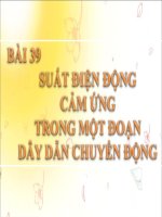 suat dien dong cam ung trong 1 doan day dan