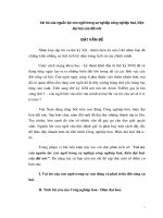 Vai trò của nguồn lực con người trong sự nghiệp công nghiệp hoá, hiện đại hoá của đất nước