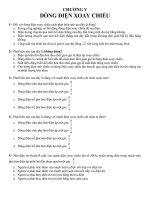 Chương V-DĐXC-Ôn thi TN & ĐH