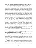 PHÂN TÍCH VÀ ĐỀ XUẤT MỘT SỐ GIẢI PHÁP TĂNG CƯỜNG SAY MÊ SÁNG TẠO Ở NGƯỜI LAO ĐỘNG CỦA CÔNG TY XÂY DỰNG SỐ 1 HÀ NỘI