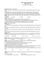 Đề thi thử ĐH-CĐ năm 2009- đề 3